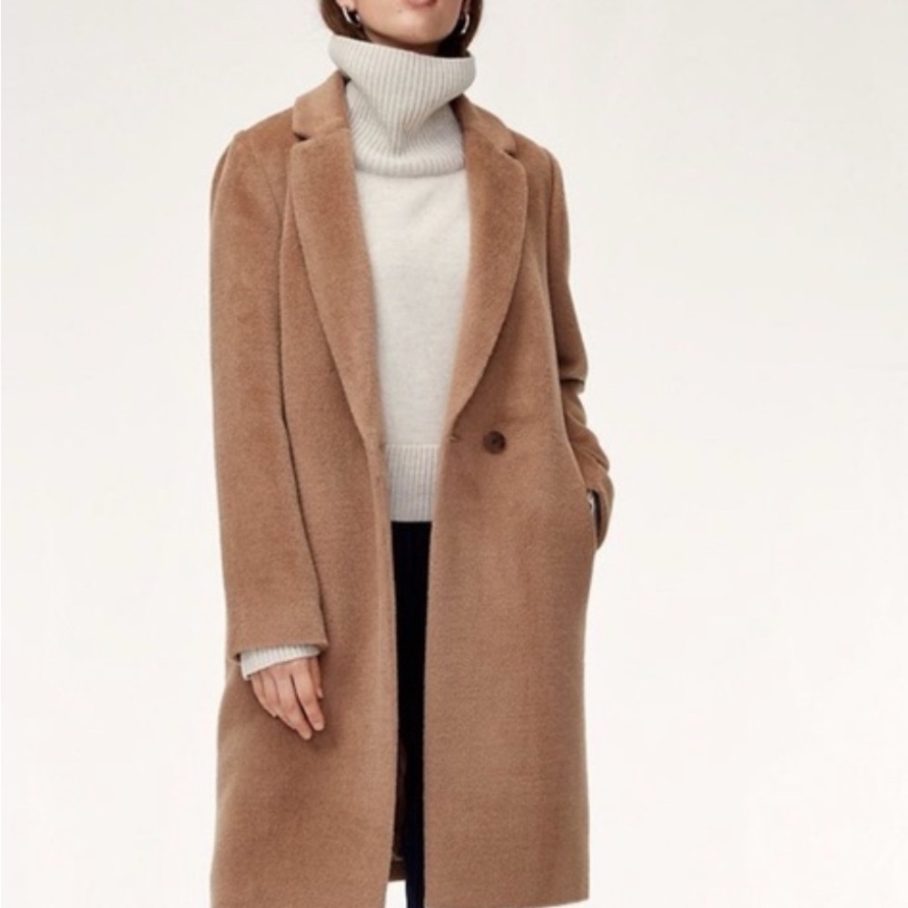 Babaton Women's Camel Teddy Jacket